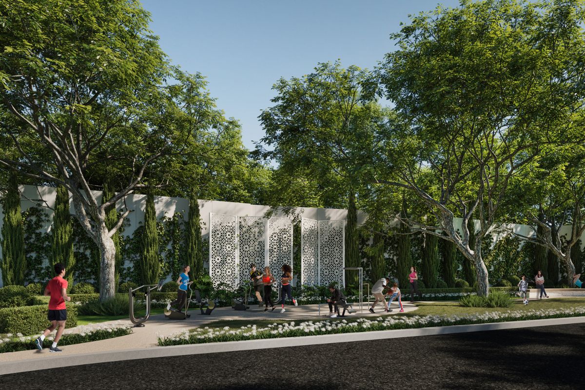 private park & outdoor gym alam sutera